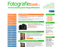 Tablet Screenshot of fotografie-boek.nl